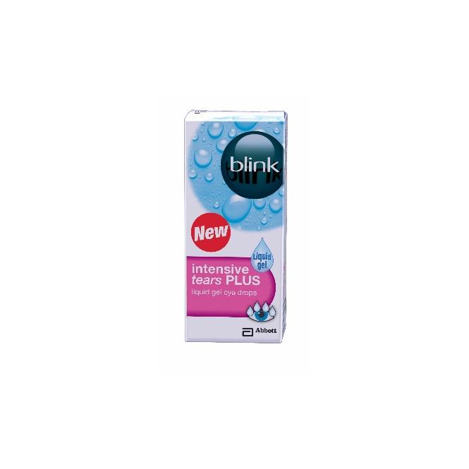 Lens Care blink intensive tears PLUS GelEyeDrops from AMO 10ml