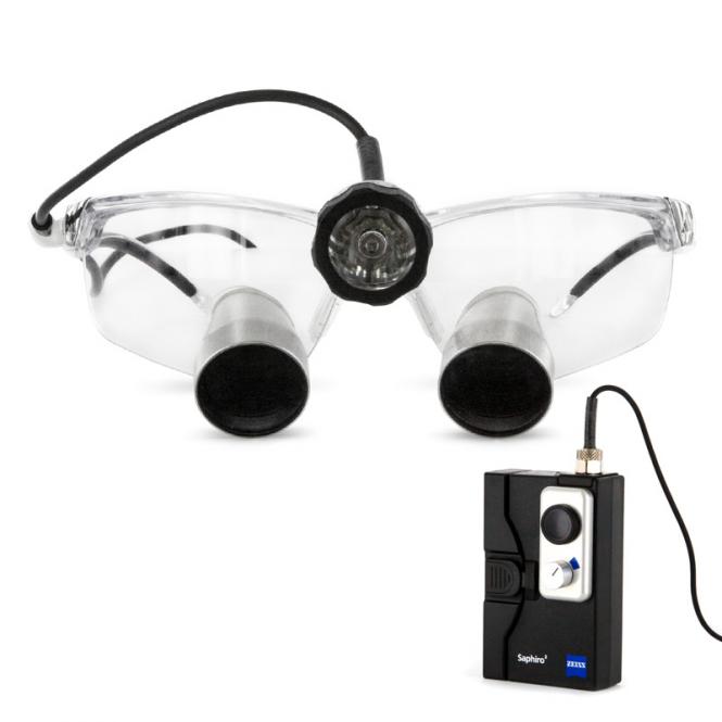 Glasses Carl Zeiss G 2.5x TTL Loupes incl. adidas Sport Frame