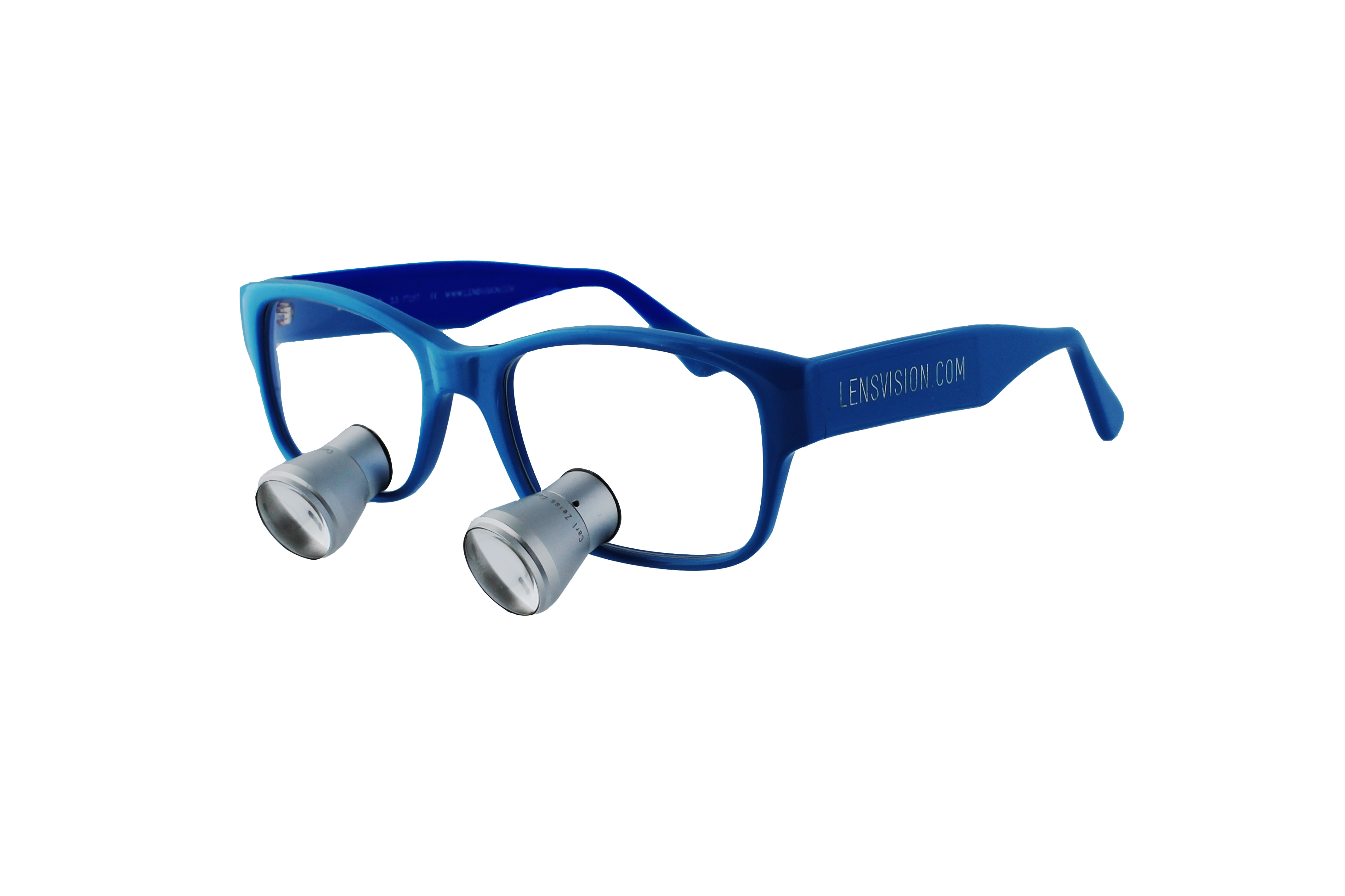 Glasses LENSVISION Zeiss Loupes 2.5x Blue buy online at lensvision.ch